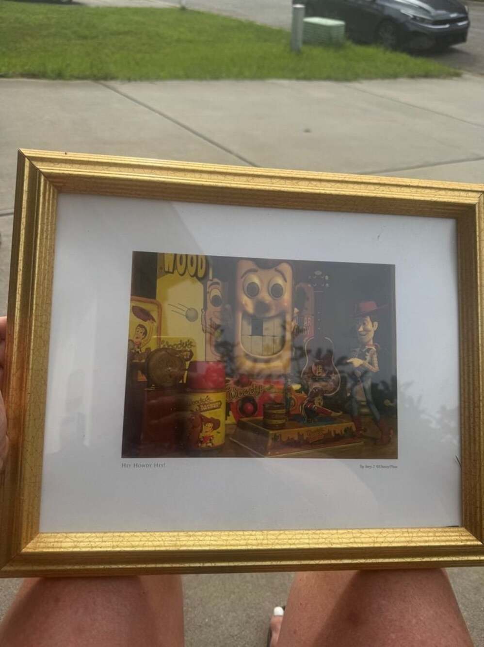 Disney Pixar Toy Story 2 Hey Howdy Hey Framed Print